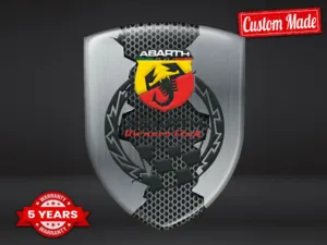 Fiat Abarth Auto Insignien Pro Max Haltbar Stilvoll Leistung